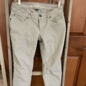 Eddie Bauer Slightly Curvy Skinny Fit Ankle Cords